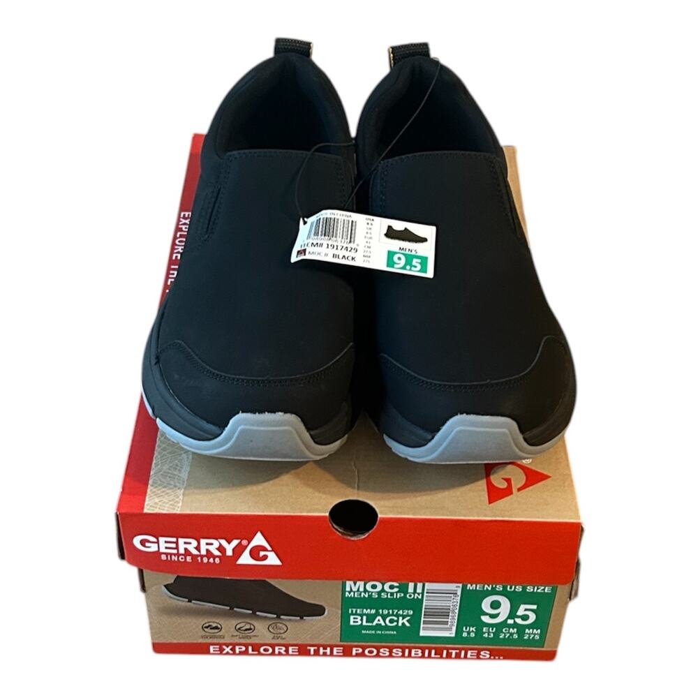 Gerry Men's Moc II Shoe Black Size 9.5